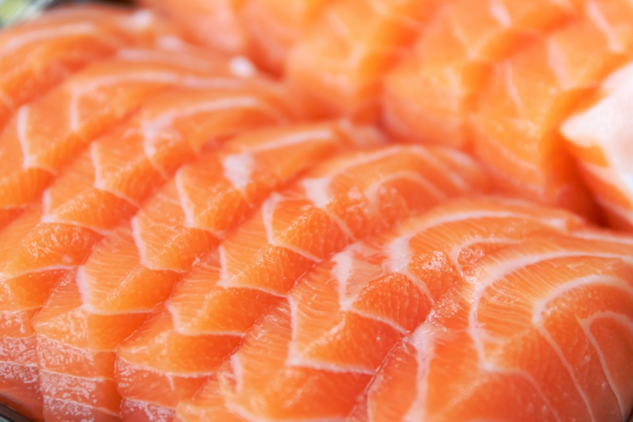 Salmon cuts Creating Healthier Feed for Land-Based Salmon