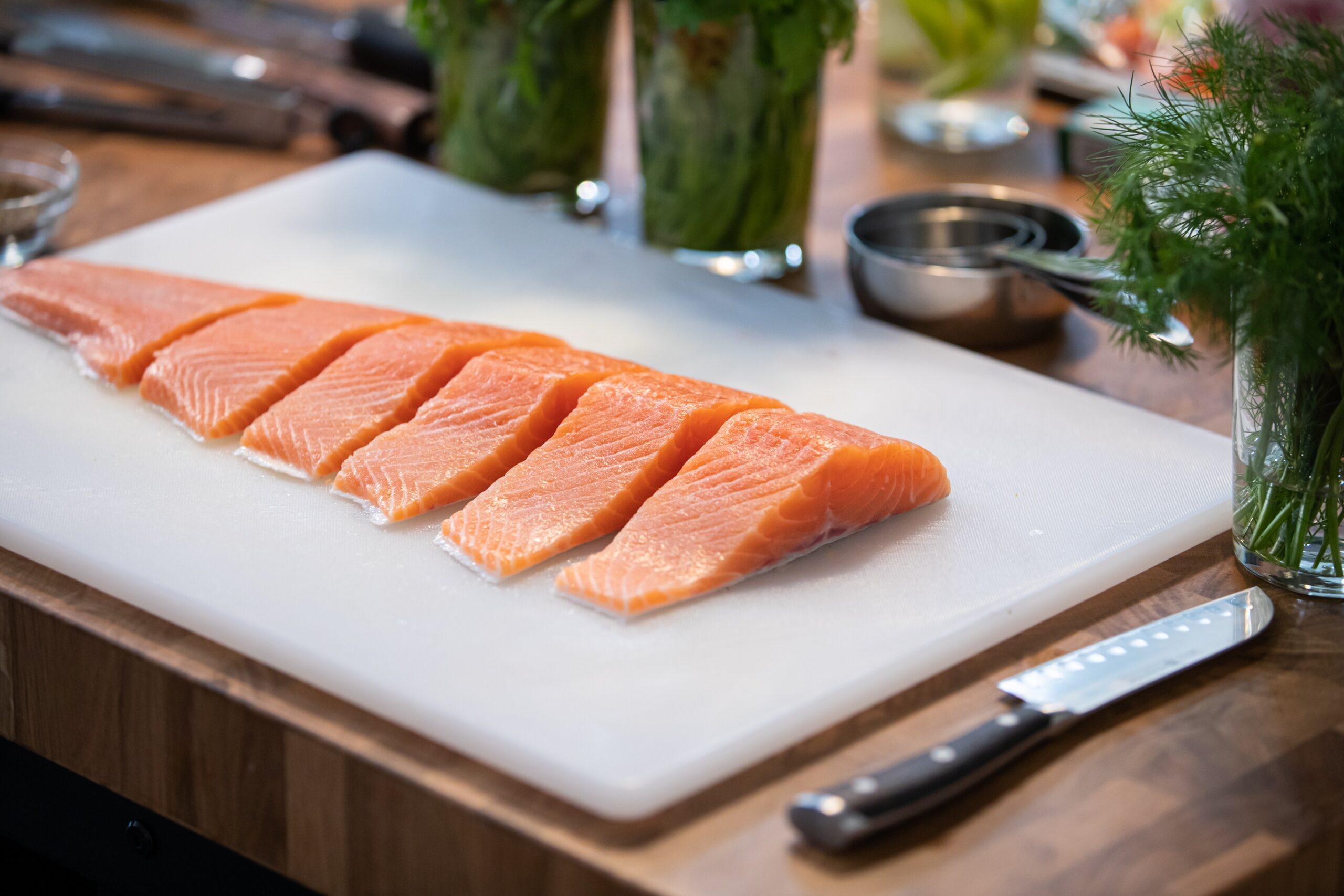 Panaferd fed quality salmon